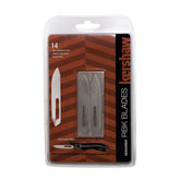 Fourteen replacement blades for LoneRock RBK knife